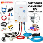 Camplux 5L Tankless Gas Hot Water Heater w/ Pump Kit Outdoor RV Camping Shower