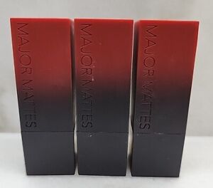 3 - w7 Major Mattes Lipstick- House Red.