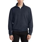 Polo Ralph Lauren Men's Jersey Quarter Zip Sweatshirt Winter Navy Size XS