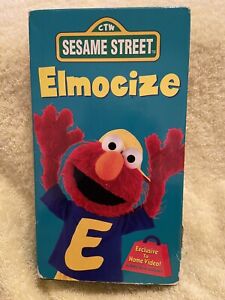 Sesame Street - Elmocize (VHS, 1996) Sony Wonder Tested EUC
