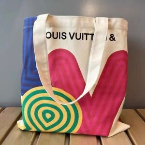 Louis Vuitton Novelty Canvas Eco Tote bag Shenzhen exhibition 2022 Limited NEW