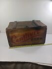 Antique Centlivre Beer Vintage Wooden Beer Crate Fort Wayne Indiana 1935