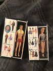 New ListingLot-2 MINIATURE BARBIE And KEN-PACKAGED WITH MINI BOX REPRO REPRODUCTION MATTEL