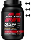 Muscletech Nitro Tech 100% Whey Gold French Vanilla Cream, Strawberry Shortcake