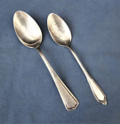 New Listing2 Antique Sterling Silver ca. 1917 RLB Rogers Lunt Bowlen Engraved Spoons - 31 g