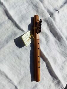 New ListingHigh Spirits Native American Style Cedar Wood Pocket Flute Key of 
