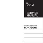 Icom IC-7300 INSTRUCTION & SERVICE MANUALS ON CDROM