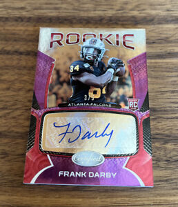 2021 Panini Certified💎 Frank Darby Autographed Rookie Card 3/5 Falcons ASU