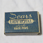 SEARS Lady Royal Hair Pins VINTAGE Box