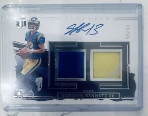 New Listing2023 Panini Impeccable STETSON BENNETT IV Rookie RC DUAL PATCH AUTO /65 Rams