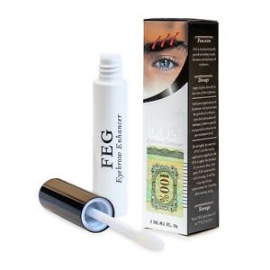 FEG Eyebrow Eye Brow Growth Length Thickness Darkness Enhancer Serum 100% Natura