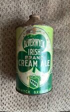 Scarce Quart Beverwyck Irish Cream Ale Cone Top Beer Can Albany NY Indoor Can