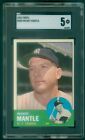 New Listing1963 TOPPS #200 MICKEY MANTLE SGC 5
