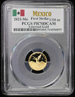 2021-Mo Mexico 1/10 oz Proof Gold Libertad PCGS PR 70 DCAM First Strike PF Cameo