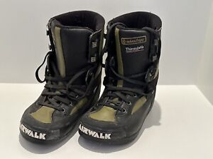 Airwalk Snowboard Boots - Mens Size 8 - Carrot - Advantage - Thinsulate - Used!