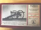 Whitworth Civil War 12 Pounder Model Cannon Kit. Marine Model Company #1128