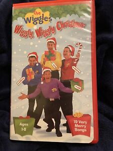 The Wiggles WIGGLY, WIGGLY CHRISTMAS VHS VIDEO 2000 Tested EUC
