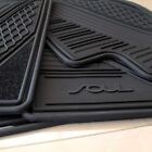 Floor mats Set of all weather OEM SOUL 2014-2019  Floor Mats  BLACK LETTERS