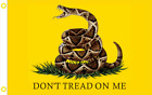 Don't Tread on Me 3x5FT Flag Banner Gadsden Tea Party Patriot Conservative USA