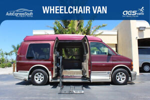 2002 GMC Savana 1500 Conversion Wheelchair Handicap Side Lift Van