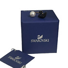 Swarovski Iconic Swan Ring Jet/Ros Size USA 5 / EUR 50 New