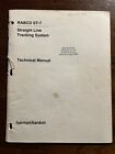 Harman Kardon Rabco ST-7 Straight Line Tracking System Technical Manual Original