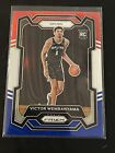 Victor Wembanyama 2023-24 Panini Prizm Red White And Blue Rookie RC #136 Spurs
