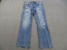 Lucky Brand Easy Rider Mid Rise Boot Jeans Womens 10/30L Blue Cotton Denim