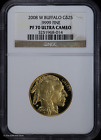 2008 W $25 1/2 oz Gold Buffalo NGC PF 70 UC