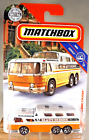 2018 Matchbox 8/125 MBX Service 2/20 1955 GMC SCENIC CRUISER White-Orange w/6 Sp