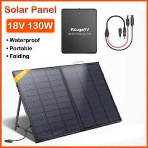 130W Portable Solar Panel Foldable Solar Charger for Generator Power Station RV