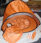 ilomomma Orange Foldable Beach Canopy Baby Child Toddler Tent Sunshade UV 50+