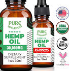 Hemp Oil USDA Certified Organic Cold-Pressed | Fast, Effective Relief Sleep