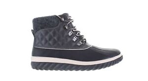 Global Win Womens Black Snow Boots Size 7 (7444174)