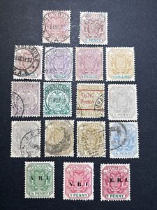TRANSVAAL stamps GB 1892 - 1901 Wagon, Coat Of Arms / used, NG / YA020