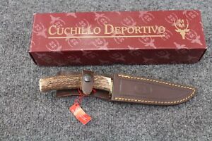 Cuchillo Deportivo Muela Ruko Knife GRED-12A w/ Sheath & Box (USED)
