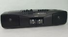 Sony CFS-W304 Portable Stereo Boombox AM/FM Radio Dual Cassette Player
