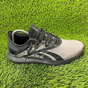 Reebok Floatride Fuel Run Mens Size 9.5 Gray Black Running Shoes Sneakers EF6900