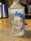 vintage Dumper Rare Can White Cap  Cone Top Beer Can Twin Rivers Wisconsin