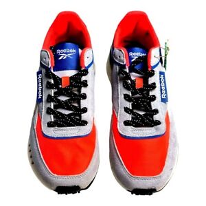 Reebok Men's Forte Racer Gray White Black Sneaker Shoe Size 9.5/10/10.5 NEW