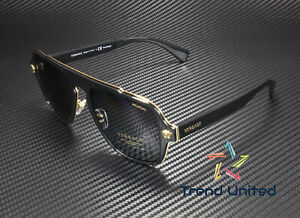 VERSACE VE2199 100281 Black Polarized Grey 56 mm Men's Sunglasses
