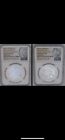 2023 S Reverse Proof $1 Morgan and Peace Dollar 2pc Set NGC PF69 W/OGP