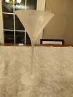 Belvedere Vodka ~ Frosted Crystal Martini Glass ~ Silver Tree / Branches ~ Mint