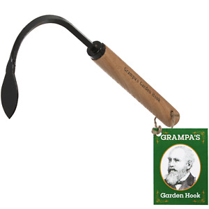 Grampa's Garden Hook - Weed Puller Tool & Gardening Hand Cultivator - Versatile
