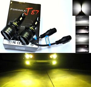 LED Kit G8 100W 9006 HB4 3000K Yellow Two Bulbs Fog Light Replacement Upgrade OE (For: 2022 Kia Rio)