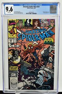 Amazing Spider-Man #331 (1990) CGC 9.6 Punisher  Black Cat  Venom  App. Marvel