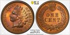 1909 Indian Head Copper Cent 1C PCGS MS UNC Detail - Cleaned (Toning!)