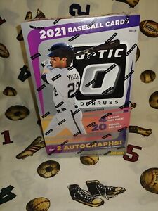 2021 Panini Donruss Optic Baseball Hobby Box 2 Autographs Per Box