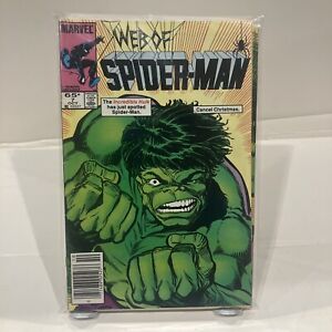 Web of Spider-Man #7 - Hulk Cover -