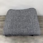 Pottery Barn European Flax Linen Waffle Duvet Cover Full/Queen Midnight Washed
